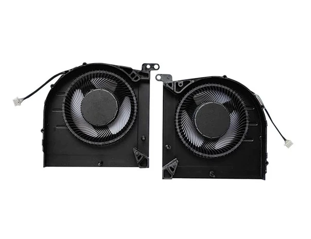 Alt view image 2 of 4 - TXLIMINHONG New Compatible CPU and GPU Cooling Fan for Lenovo Ideapad Gaming 3 15-IAH7 FPKX FPKW DFS5K223052833 DFS5K221153713 DC5V 0.5A Fan
