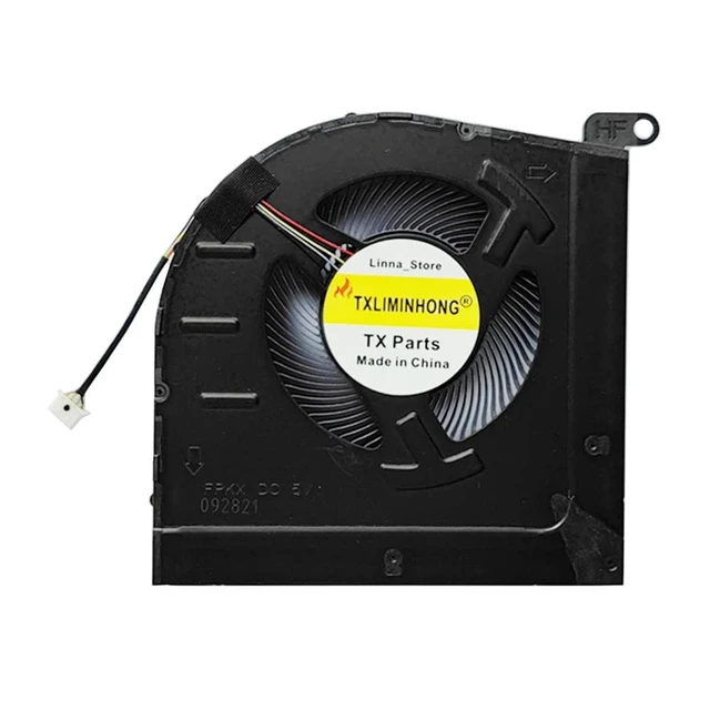 Alt view image 3 of 4 - TXLIMINHONG New Compatible CPU and GPU Cooling Fan for Lenovo Ideapad Gaming 3 15-IAH7 FPKX FPKW DFS5K223052833 DFS5K221153713 DC5V 0.5A Fan