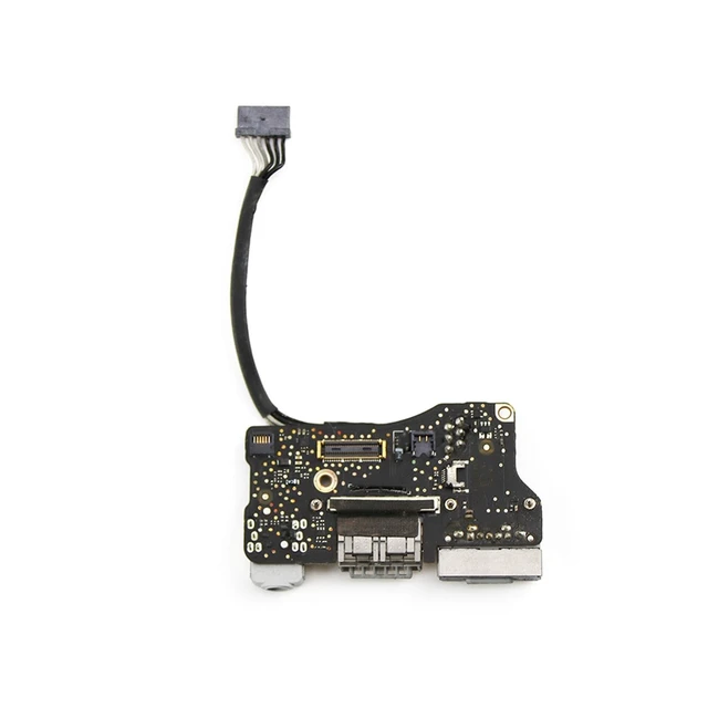 Alt view image 3 of 5 - iPartsleader A1466 I/O Board (w/USB Port, 3.5mm Audio Jack, DC-in Connector) Replacement for MacBook Air 13-inch Mid 2012 Year EMC 2559 MD231/232 821-1477-A 820-3214-A 923-0125 (Not fit to 2013-2017)