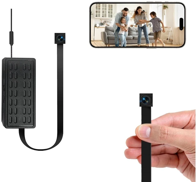 Main image of BRFOZAG Nanny Cam Hidden Camera - 1080P Mini WiFi Spy Camera with Motion Detection, Wireless Portable Loop Recorder for Home, Office, Baby, Pet Monitoring