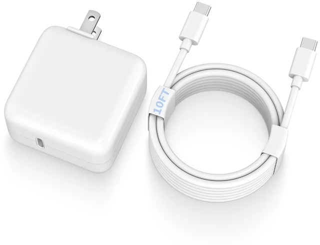 Main image of MacBook Charger, 10FT Long USB C to C Cable with 30W USBC PD Power Adapter