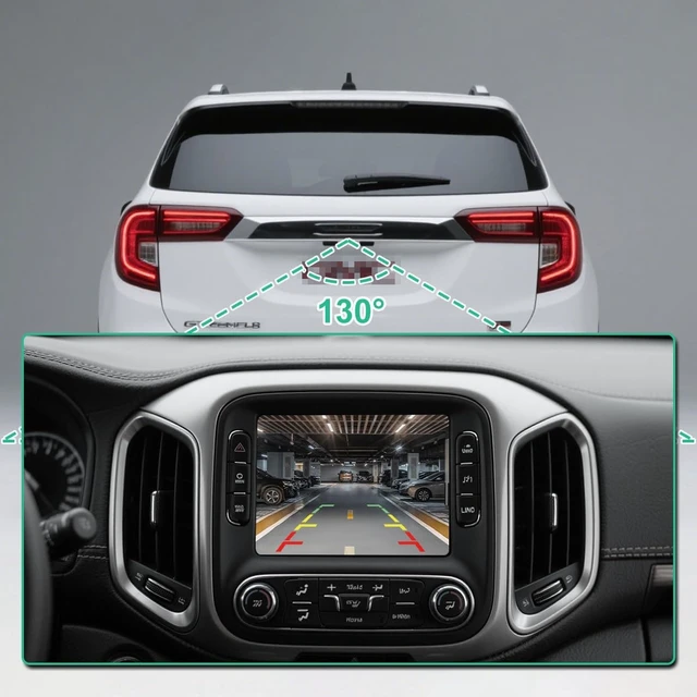 Alt view image 4 of 5 - 23188736 Rear View Camera Replacement for GMC Terrain 2018-2023, OE Backup Cam Replaces 2318-8736 by GreenYi