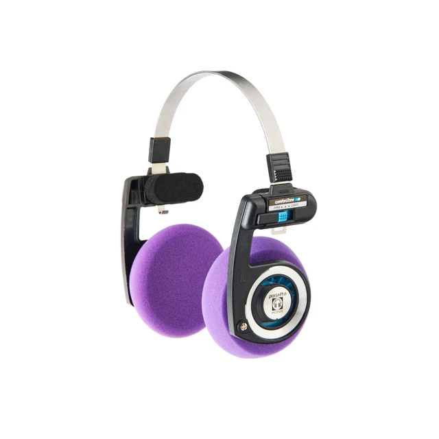 Alt view image 5 of 5 - YAXI EARPADS for Koss PORTAPRO 2Pairs+Pouch ((Pink+Purple)+Pouch)