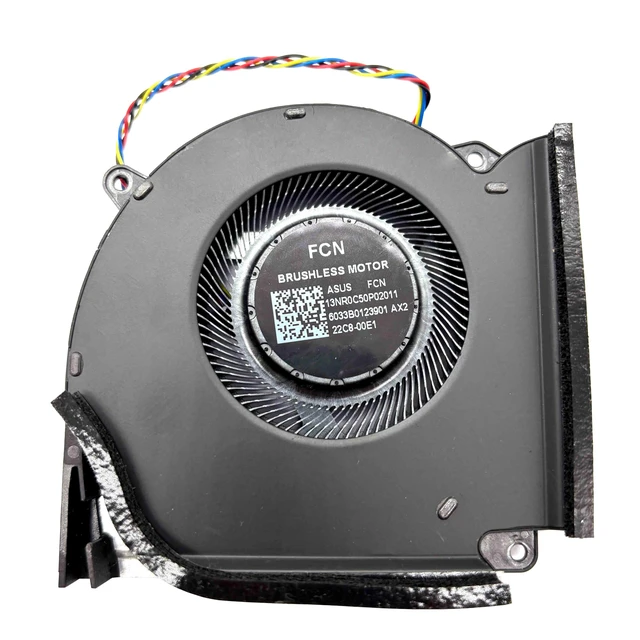 Alt view image 4 of 4 - BestParts New CPU+GPU Cooling Fan Replacement for 2023 Asus ROG Strix G17 G713 (G713PU G713PV G713PI), P/N: 13NR0C50P01011 13NR0C50P02011 (12v Fan)