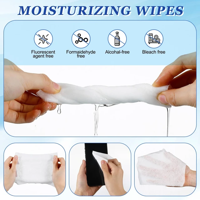Alt view image 4 of 5 - Threlaco 4 Pack 240 Count Electronic Screen Cleaning Wipes,Standard Style