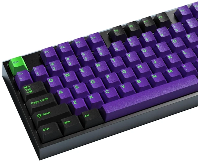 Main image of Owpkeenthy Retro Double Shot PBT Keycaps Full Set, Cherry Unit-01