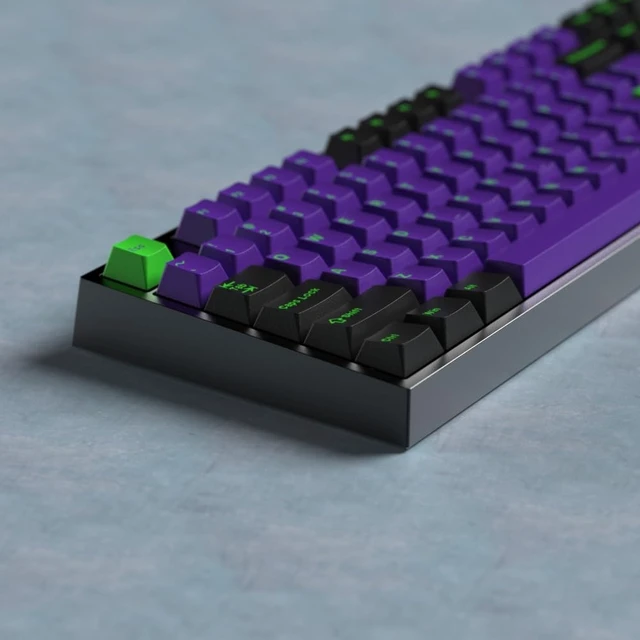 Alt view image 5 of 5 - Owpkeenthy Retro Double Shot PBT Keycaps Full Set, Cherry Unit-01