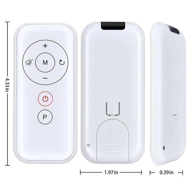 Alt view image 2 of 4 - Rankle Memory Replacement Remote for Maksone Under Desk Treadmill SL-Z01 SL-Z01-BR, for REDLIRO Walking Pad KBR-JK20, for GOYOUTH, for FYC