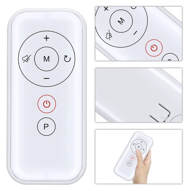 Alt view image 4 of 4 - Rankle Memory Replacement Remote for Maksone Under Desk Treadmill SL-Z01 SL-Z01-BR, for REDLIRO Walking Pad KBR-JK20, for GOYOUTH, for FYC