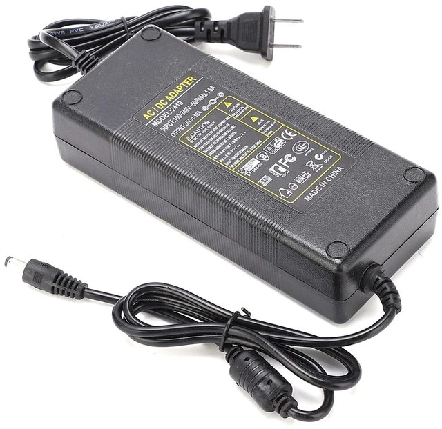 Alt view image 2 of 5 - DC 24V 10A Power Adapter US Plug 100240V Transformer Converter AC DC Power Supply For Amplifier Board Audio Equipment