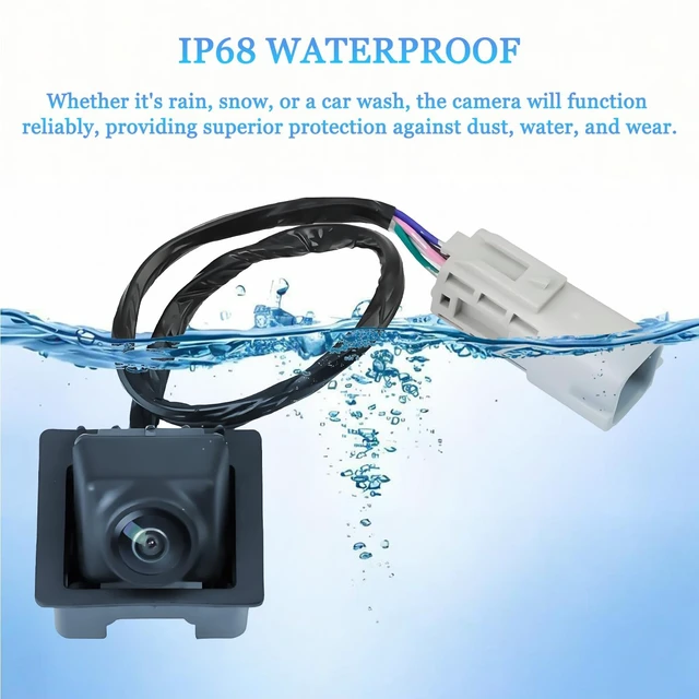 Alt view image 3 of 5 - Backup Camera for 2010-2017 GMC Terrain/Chevy Equinox 2013 2014 2015 2016