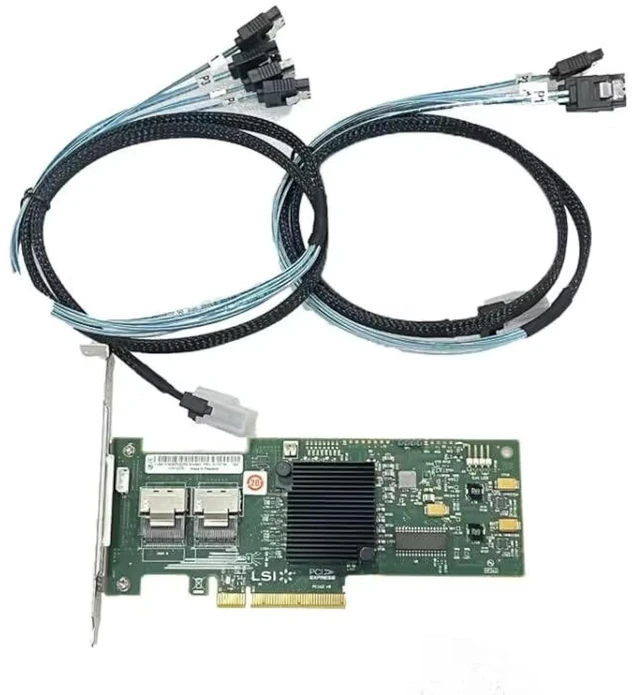 Main image of SXTAIGOOD 9240-8i 9211-8I PCI Express 2.0 PCIe X8 IT Mode with SATA Cables