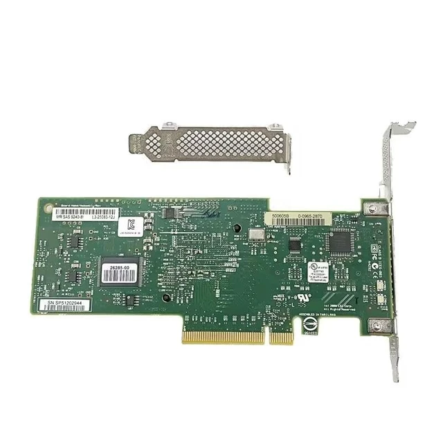 Alt view image 5 of 5 - SXTAIGOOD 9240-8i 9211-8I PCI Express 2.0 PCIe X8 IT Mode with SATA Cables