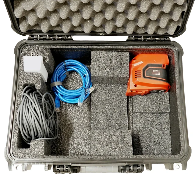 Alt view image 4 of 5 - Case with Inverter Fits Milwaukee 20V - Starlink & Battery Not Included