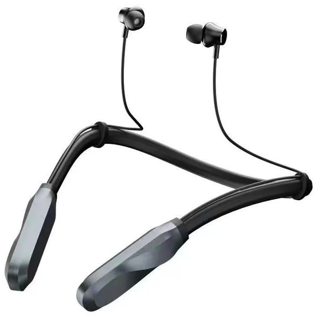 Main image of JNXIKOU Neckband Bluetooth Headphones Wireless Sports Around The Neckband Earphone,360 HiFi Stereo Sound,100Hrs Playtime Active Noise Cancelling Earbuds with Mic IPX5 Running Headphones,Grey