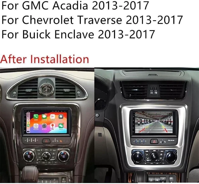 Alt view image 2 of 5 - Android 14 Car Radio Stereo for GMC Acadia 2013-2017,for Chevrolet Traverse 2013-2017,for Buick Enclave 2013-2017,7'' Carplay Stereo Screen with Carplay Android Auto,GPS Bluetooth Backup Camera,4+64G