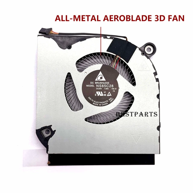 Alt view image 4 of 5 - New CPU+GPU Cooling Fan for ACER Predator Helios 300 (PH315-52)