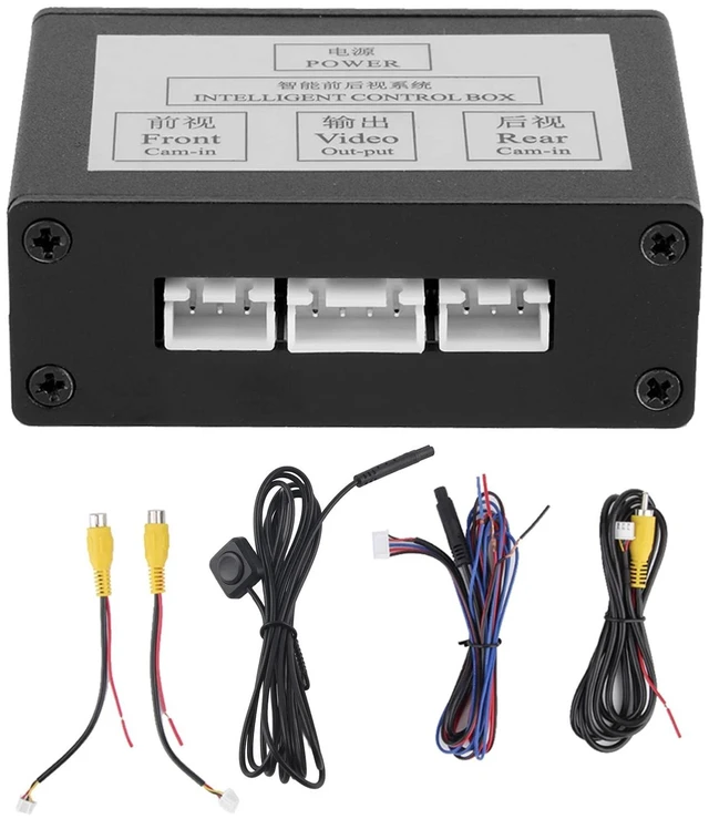 Main image of Car Parking Camera Converter Video Switch Control Box Front Rear View Adapter 16V Auto Channel Switching Module for Reverse System DC12V Output