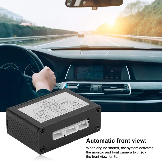Alt view image 5 of 5 - Car Parking Camera Converter Video Switch Control Box Front Rear View Adapter 16V Auto Channel Switching Module for Reverse System DC12V Output