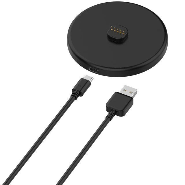 Alt view image 2 of 5 - RuenTech Compatible for Sony LinkBuds Speaker Charger, Magnetic Portable Charging Base USB Charging Cable