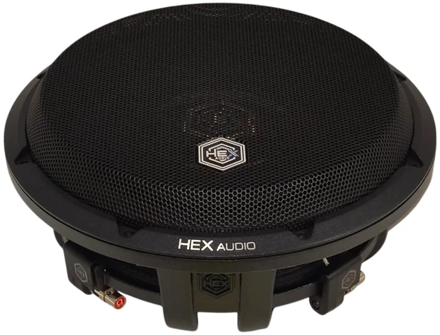 Main image of HEX Audio HEXS-ES10S-2 10" Single 2-Ohm Car Audio Shallow Subwoofer