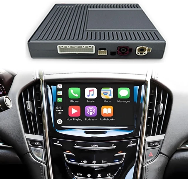 Main image of Wireless Carplay Retrofit Kit Decoder for Porsche Cayenne 2016, for Porsche Macan 2017, for Porsche 911 2016-2018, Android Mirror Link AirPlay CarPlay Camera Function (PCM4.0 Black)