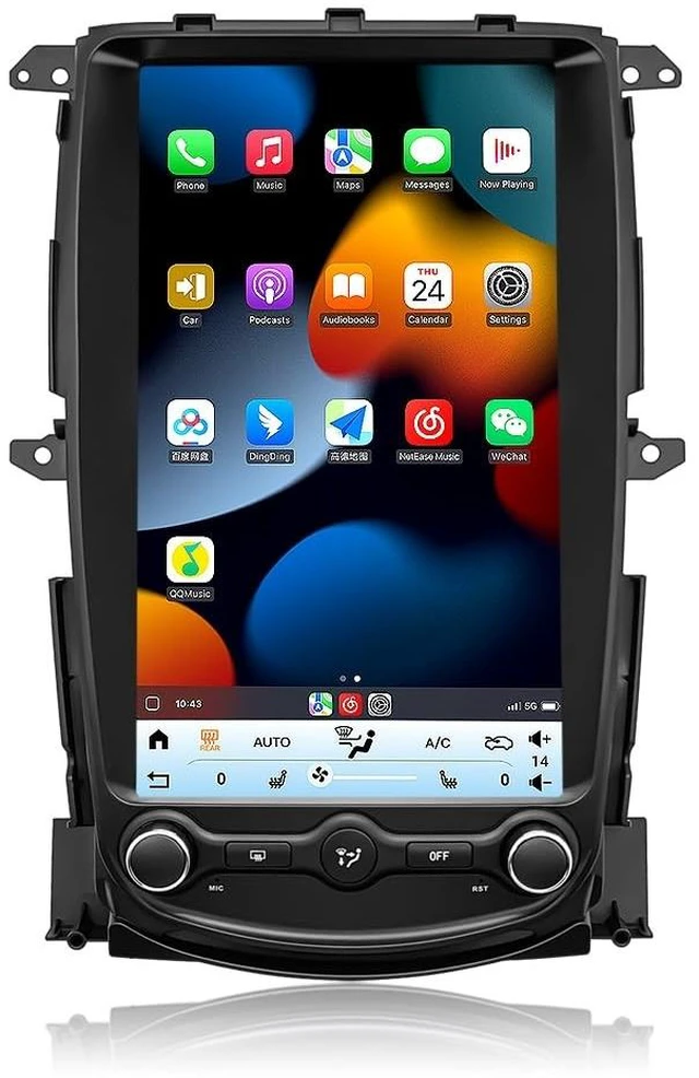Main image of Upgrade Carplay Screen Radio Stereo for Nissan 370Z 2008-2019 Headunit