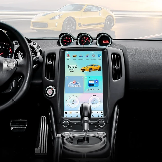 Alt view image 2 of 5 - Upgrade Carplay Screen Radio Stereo for Nissan 370Z 2008-2019 Headunit