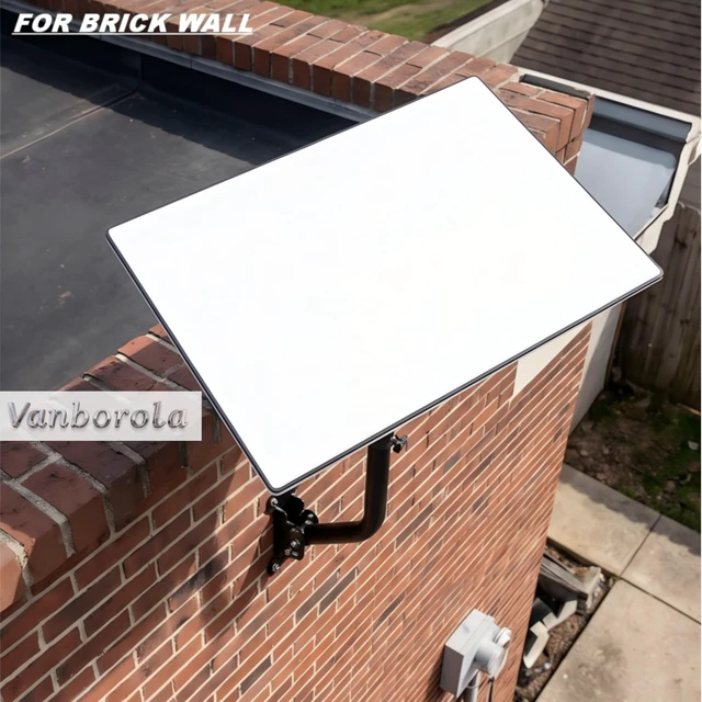 Alt view image 3 of 5 - Starlink Mount,Wall Mount for Starlink Gen 3,Premium Carbon Steel Mount with Pivot Base,Satellite TV Dish Mounts for Starlink,Starlink Standard 4/4X/V3 Dish