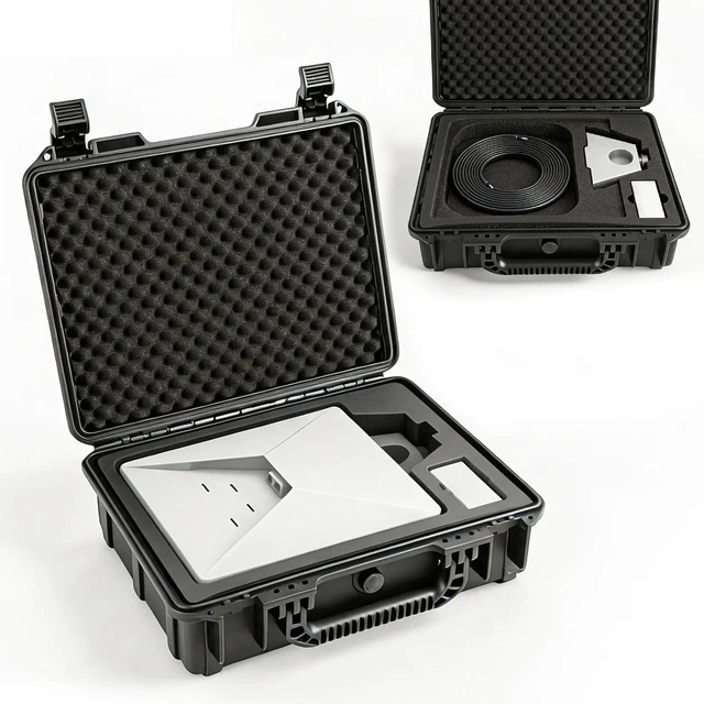 Main image of Jack Boss Hard Case for Starlink Mini,Waterproof Case with Molded Cut Foam