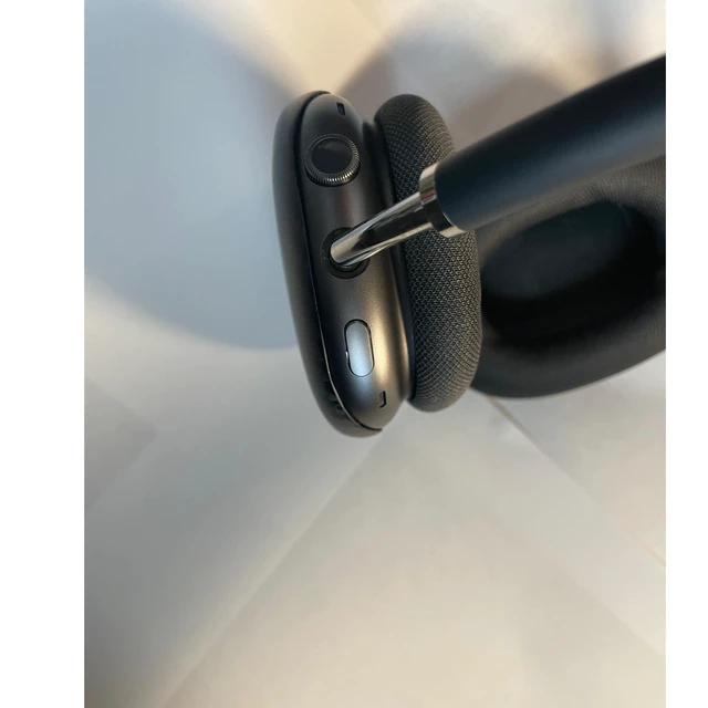 Alt view image 5 of 5 - Real Carbon Fiber Airpods Max Covers (2-Piece) (Matte Black Carbon Fiber)