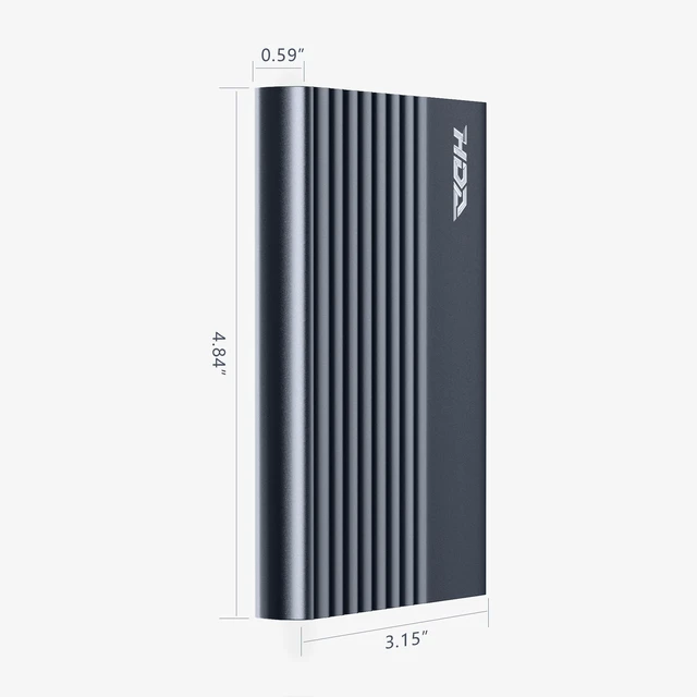 Alt view image 4 of 5 - SHARKSEEK 500GB External Hard Drive,USB 3.0 for PC, Mac, Desktop, Laptop, Smartphone, PS4, Xbox