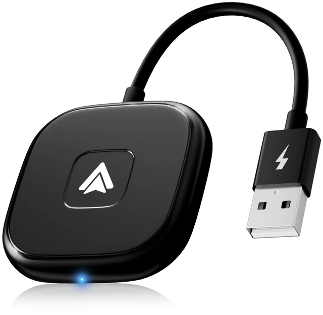 Main image of Uniytriox Android Auto Wireless Adapter, Android Auto Dongle with 5GHz WiFi, Supports Online Update, for OEM Wired Android Auto Model, Wireless Carplay Compatible with Android 11 and Abo
