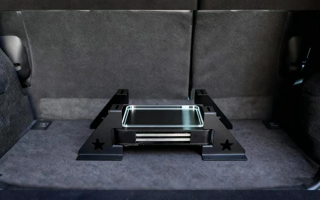 Alt view image 5 of 5 - HzCHSyanna 2 Amp Amplifier Rack Audio Rack Systems Stacking Brackets for Sound Equipment,Black