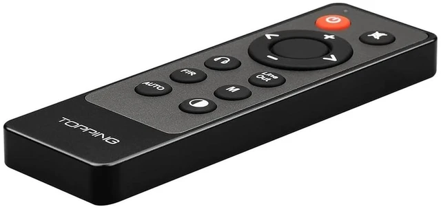 Alt view image 4 of 5 - Topping RC-22 Remote Control for DX3 pro+, E50, D50s, E30II, E70, E70V, D70 pro, E30 II Lite, DX9, D70p OCTO, Centaurus, D70Pro Sabre, DX5, DX5 L, D30pr, D70s, D90SE, DX3pro, EX5, DM7, D90LE