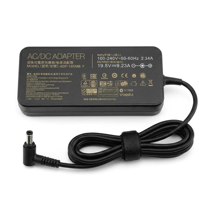 Main image of 180W 19.5V 9.23A ADP-180MB F Laptop Charger Fit for ASUS ROG G75VW G75VX GL502VT FX502VM FX702VM G751JM G750JW G750JM G750JS G752VL Power Adapter 5.5mm * 2.5mm