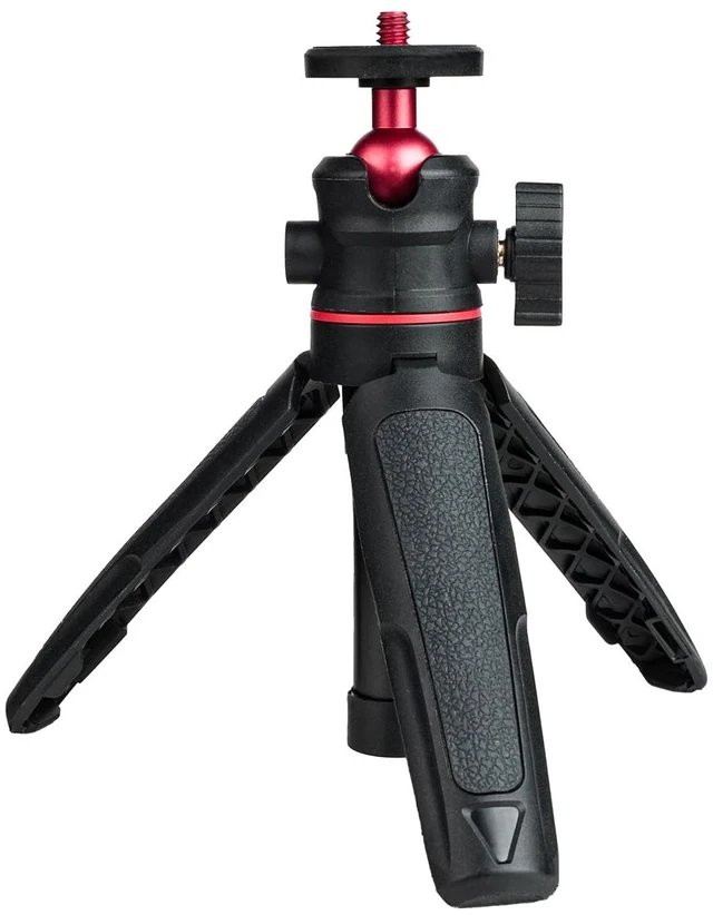 Main image of Wurkkos Mini Telescopic Tripod, Handheld Stand with 360 Flexible Ball Head and 1/4" Screw for CL01 HD02 DL08 Camping Lantern (Black)