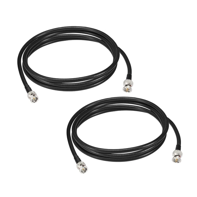 Alt view image 2 of 4 - Superbat 6G 12G SDI Cable 6ft 2-Pack Belden 1694A BNC to BNC Jumper 75 Ohm HD-SDI 4K UHD Shielded SDI Video Cable for Blackmagic, Atomos Monitor, Camera & Live Production