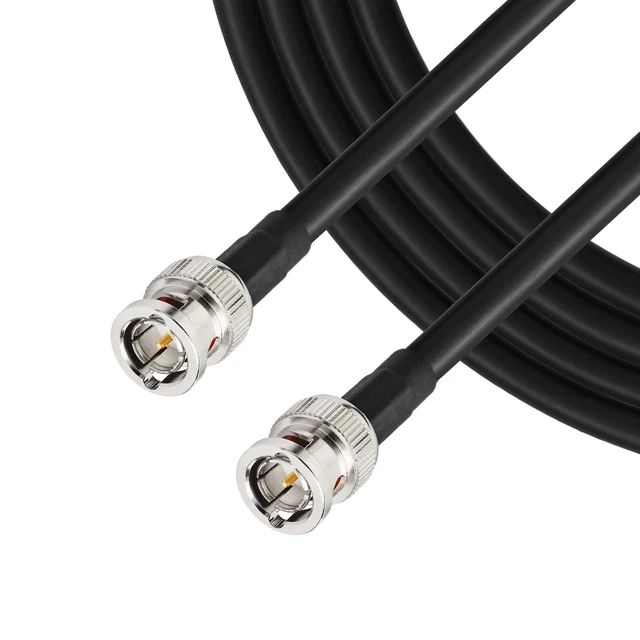 Alt view image 3 of 4 - Superbat 6G 12G SDI Cable 6ft 2-Pack Belden 1694A BNC to BNC Jumper 75 Ohm HD-SDI 4K UHD Shielded SDI Video Cable for Blackmagic, Atomos Monitor, Camera & Live Production