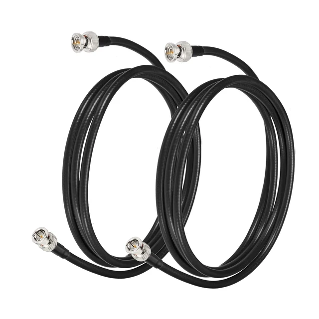 Alt view image 4 of 4 - Superbat 6G 12G SDI Cable 6ft 2-Pack Belden 1694A BNC to BNC Jumper 75 Ohm HD-SDI 4K UHD Shielded SDI Video Cable for Blackmagic, Atomos Monitor, Camera & Live Production