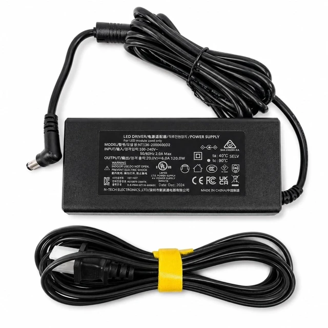 Alt view image 2 of 2 - Godox AC Adapter with Cord for ML100R and ML100Bi LED Video Lights