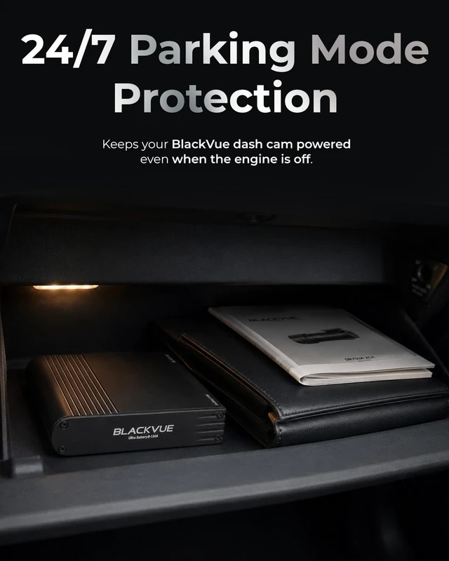 Alt view image 3 of 5 - Blackvue Dash Cam Battery Pack B-130A,12V/24V Battery for Parking Mode