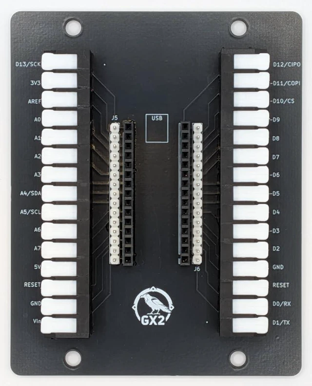 Main image of Pro-Grade Nano Compatible Breakout Board with WiFi-Bluetooth Compatibility (Matte Black)