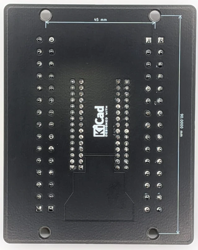 Alt view image 2 of 5 - Pro-Grade Nano Compatible Breakout Board with WiFi-Bluetooth Compatibility (Matte Black)
