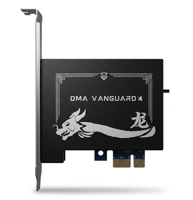 Main image of IMMORTAL Vanguard 100T DMA Card Artix-7 XC7A100T FPGA, PCILeech/MemProcFS Compatible USB-C/PCIe Direct Memory Access Board FT601 up to 400 MB/s, Aluminum Heatsink, Firmware-Upgradable