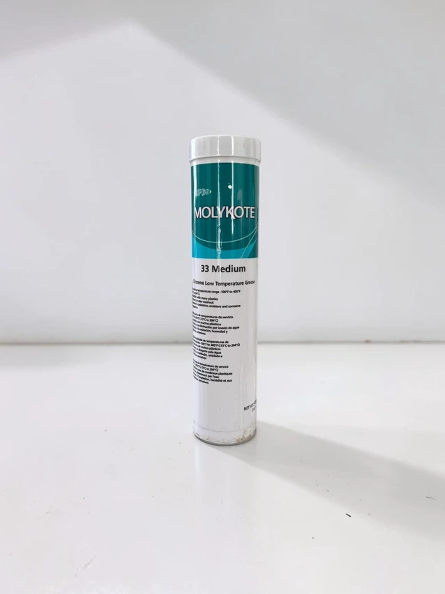 Main image of 33 Extreme Low Temperature Bearing Grease, Medium, Off-White 400 g Cartridge