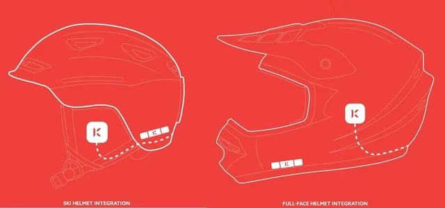 Alt view image 3 of 4 - KONNECT 3BR 3-Button-Remote Helmet-Mount Controller
