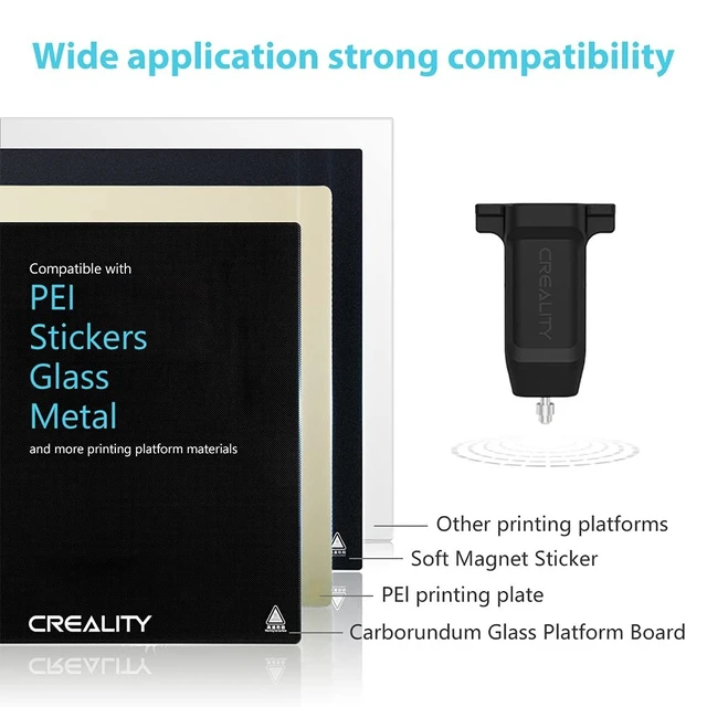 Alt view image 3 of 5 - Creality Official CR Touch Auto Leveling Kit, 3D Printer Auto Bed Leveling Sensor Kit for Ender 3 / Ender 3 V2 / Ender 3 Pro/Ender 3 Max/Ender 5 / CR-10 Printers with 32 Bit V4.2.2 / V4.2.7 Mainboard