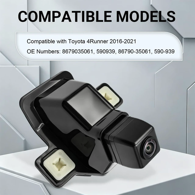 Alt view image 5 of 5 - 86790-35061 Parking Rear Camera Compatible with Toyota 4Runner 2016-2021