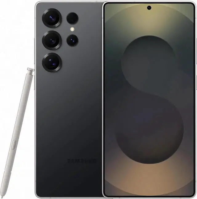 Main image of Samsung Galaxy S25 Ultra, 512GB, 6.9 AMOLED Display, 200MP, S-Pen Included, Ai Smartphone, Canadian Model Brand New TITANIUM JETBlack